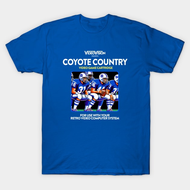 Coyote County 80s Game T-Shirt by PopCultureShirts